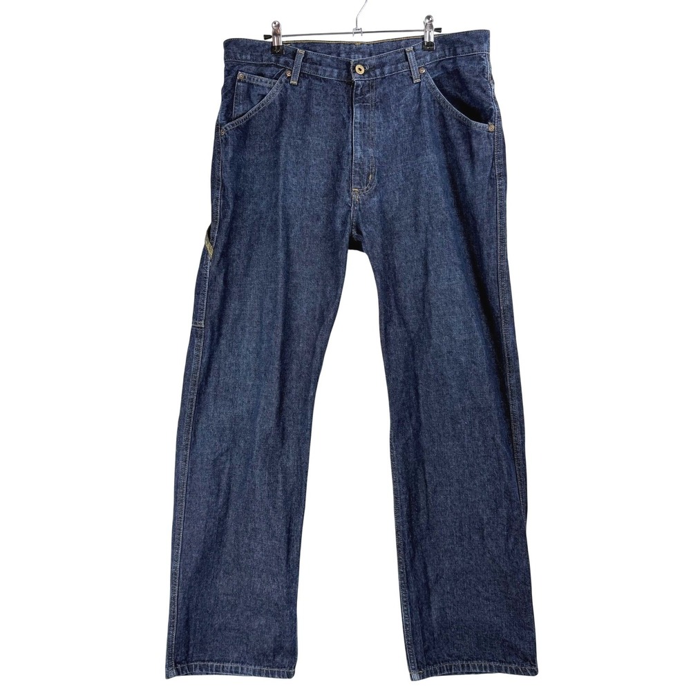 Polo Jeans Co Ralph Lauren Carpenter Pants 34x32 Dark Wash Workwear Gorpcore